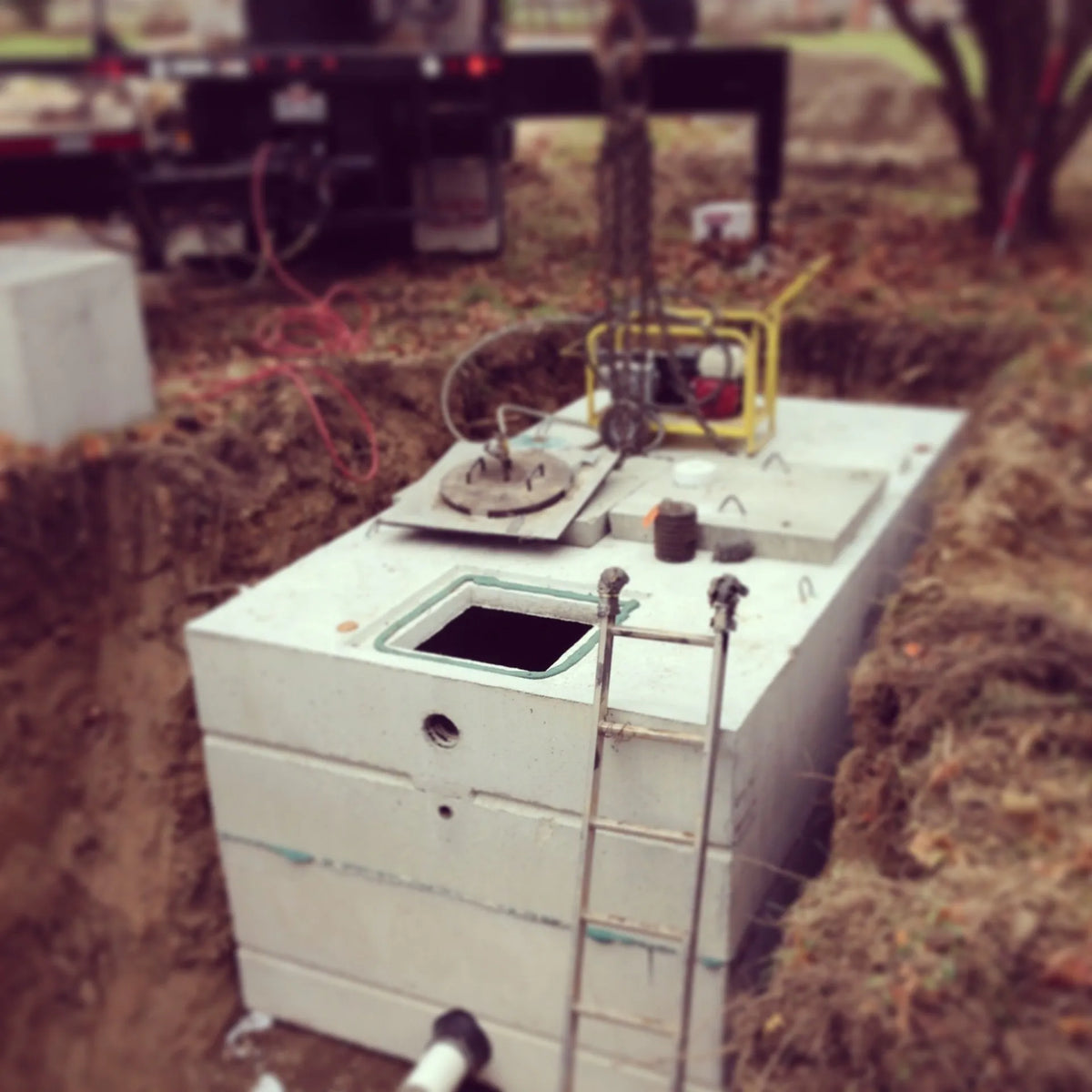 Concrete Cistern pH