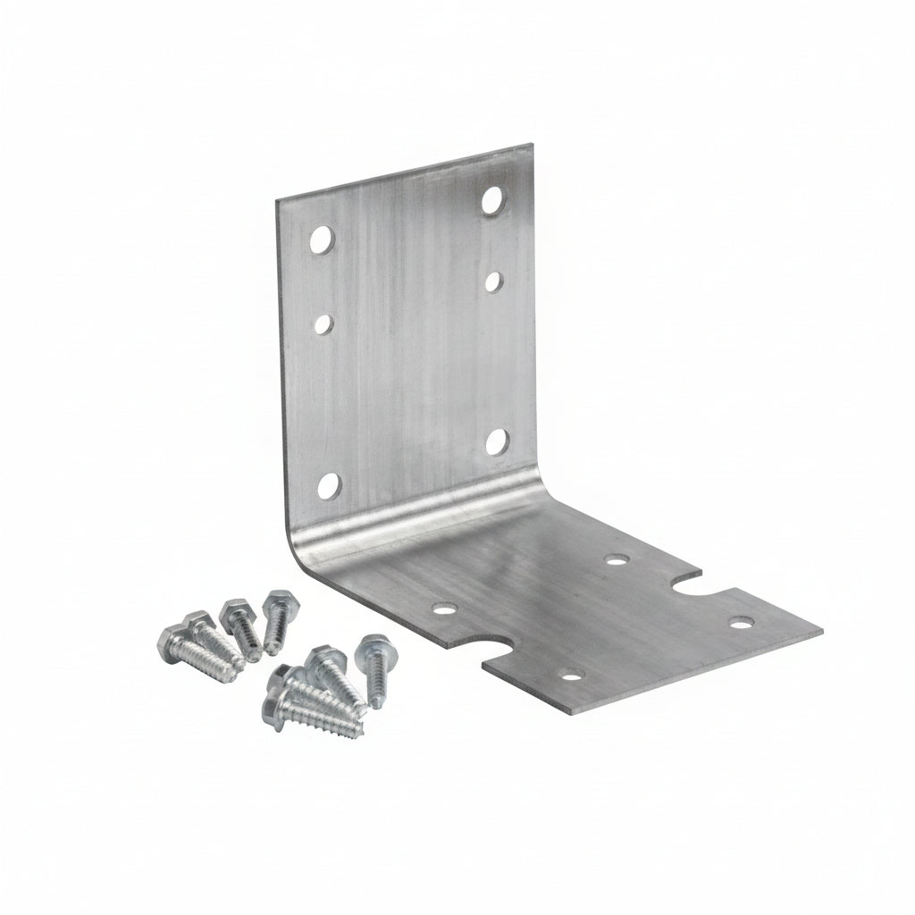Pentek Big Blue Housing Bracket and Screws, Zinc Plated Carbon Steel 