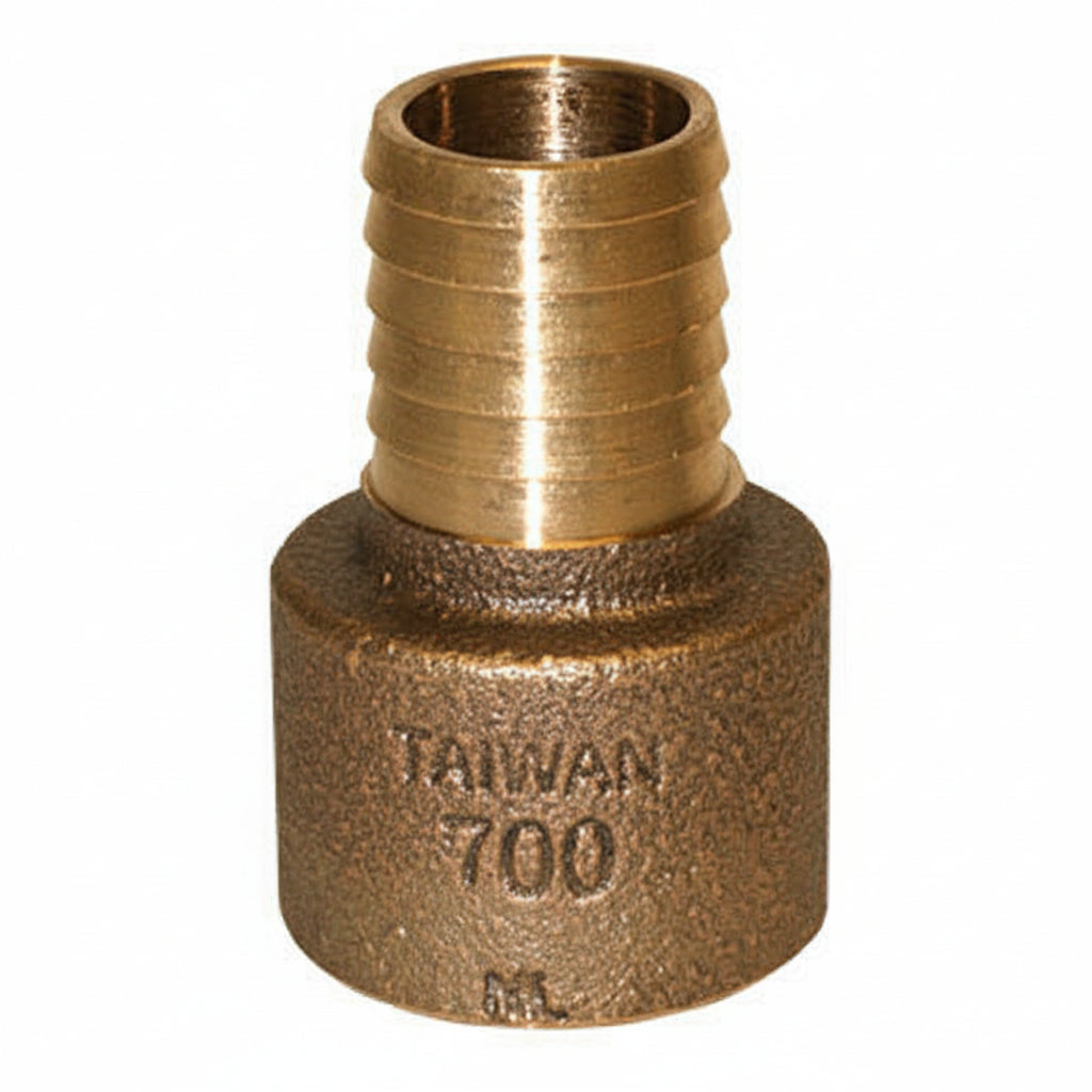 1" x 1" FIP No Lead Bronze Female Adapter 