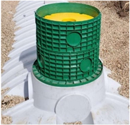 10,000 Gallon Below Ground HDPE Cistern 