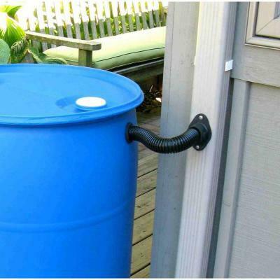 EARTHMINDED UNIVERSAL FLEXIFIT DOWNSPOUT DIVERTER KIT 