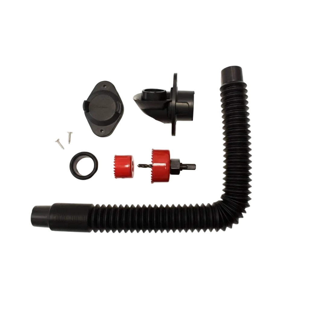 EARTHMINDED UNIVERSAL FLEXIFIT DOWNSPOUT DIVERTER KIT 