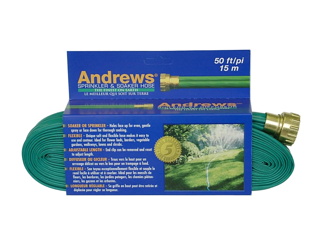 Drip Irrigation Soaker and Sprinkler Hose (50&