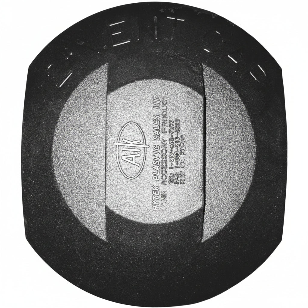2" MPT Vent Cap with Poly Screen for Cistern Vent 