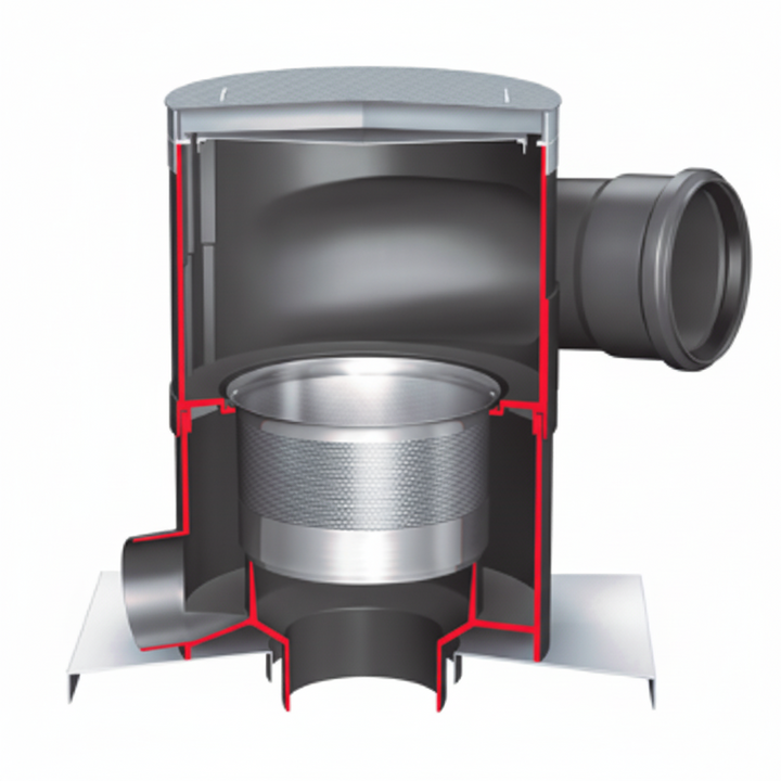 RMS/WISY VORTEX ROOFWASHER FILTER (UP TO 33,000 SQ FT) 