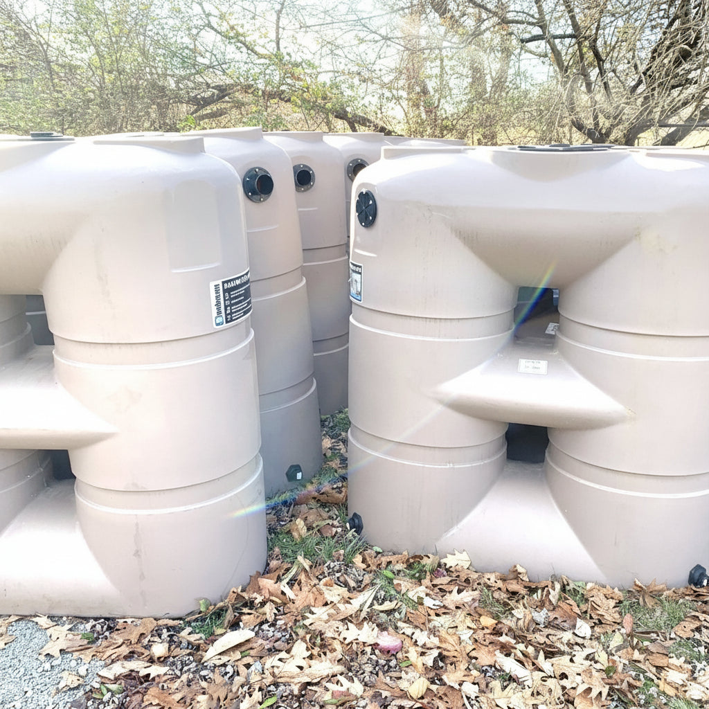 Bushman 265 Gallon Slimline Rainwater Harvesting Tank 