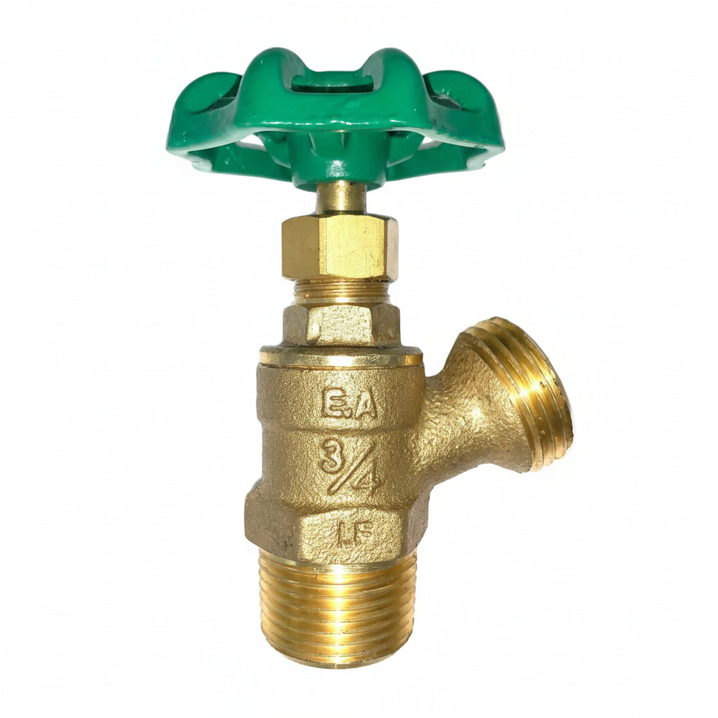 No-Lead Brass Boiler Drain Valve (Various Sizes) 