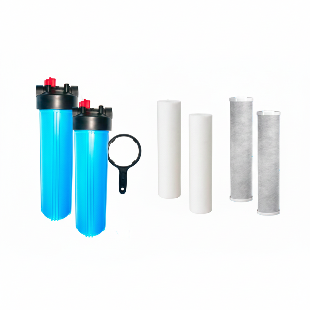 20" x 4.5" Two-Stage Filter Housing Kit 
