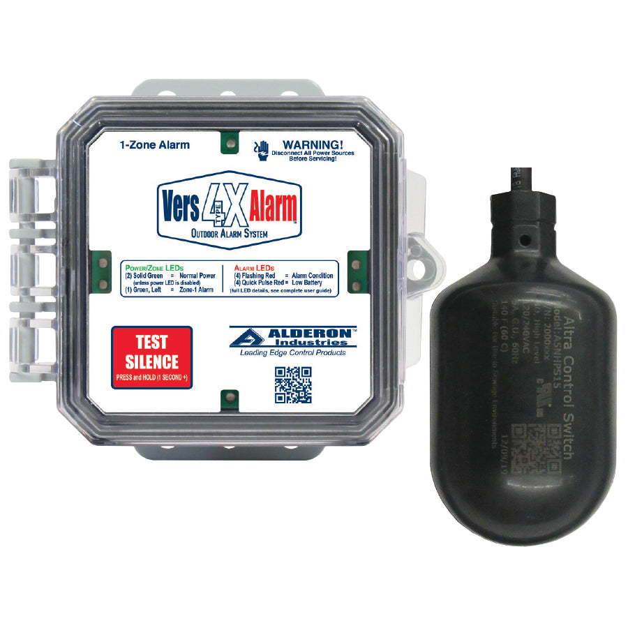 VersAlarm Low-Level Tank Alarm with Outdoor Enclosure 