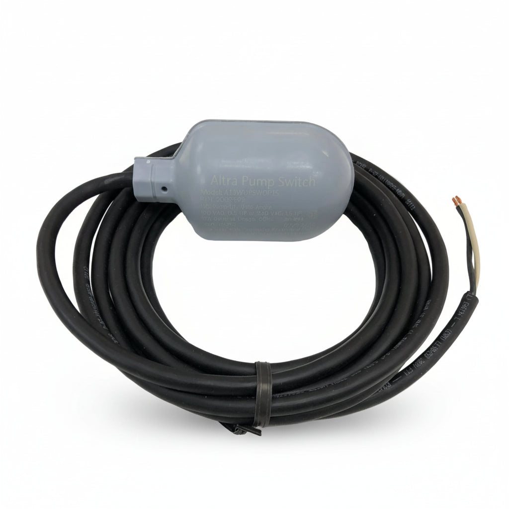 Normally Closed Float Switch 120/230V (Bare Leads) 