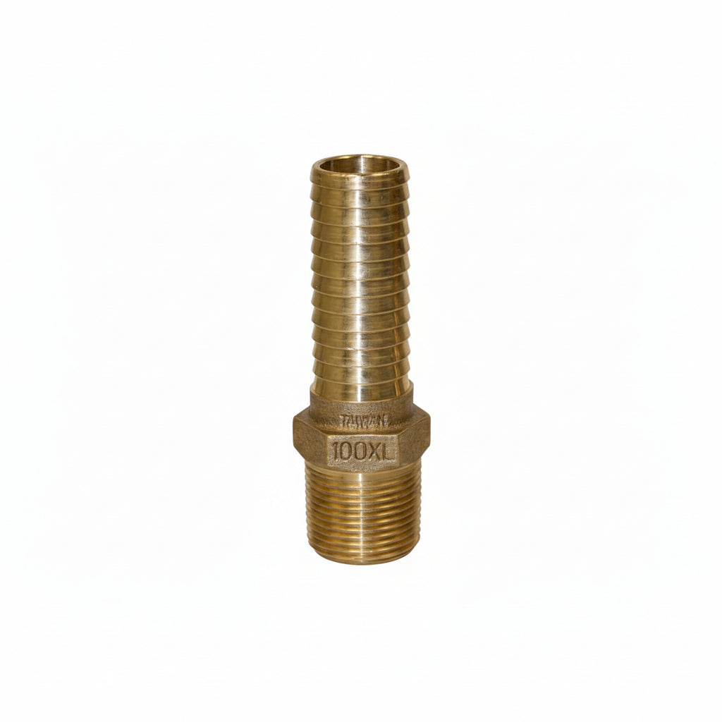 No-Lead Bronze Extra Long Male Adapter 