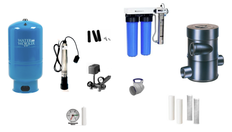Potable Whole-House Underground Cistern Kit 