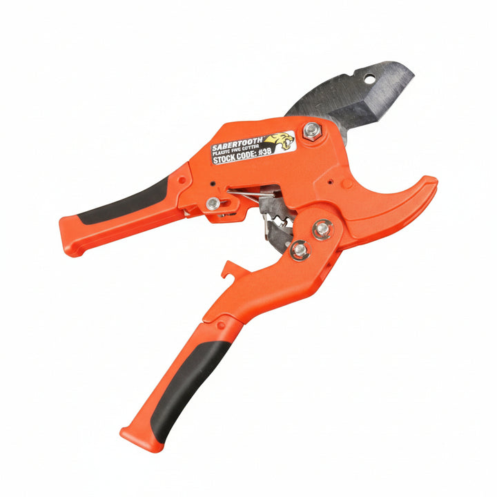 PLUMB-PRO® SABERTOOTH™ Plastic Pipe Ratchet Cutter - 1-1/4 Inch 