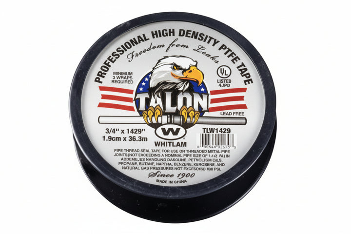 TALON Professional High Density Gray PTFE (Polytetrafluoroethylene) Tape 