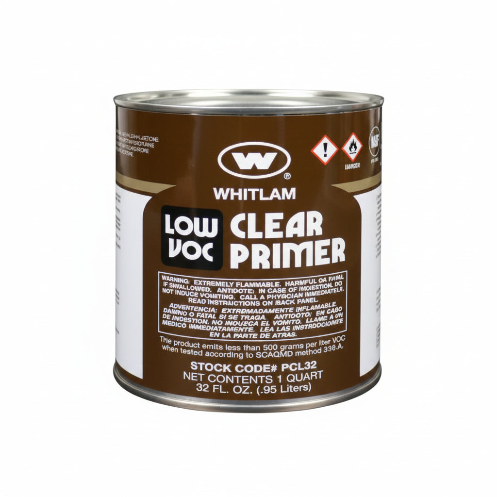 WHITLAM Low VOC Clear Primer (Quart - .95L) 