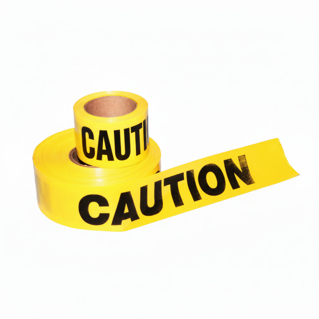 PLUMB-PRO® Yellow Warning Barrier Caution Tape - 200&