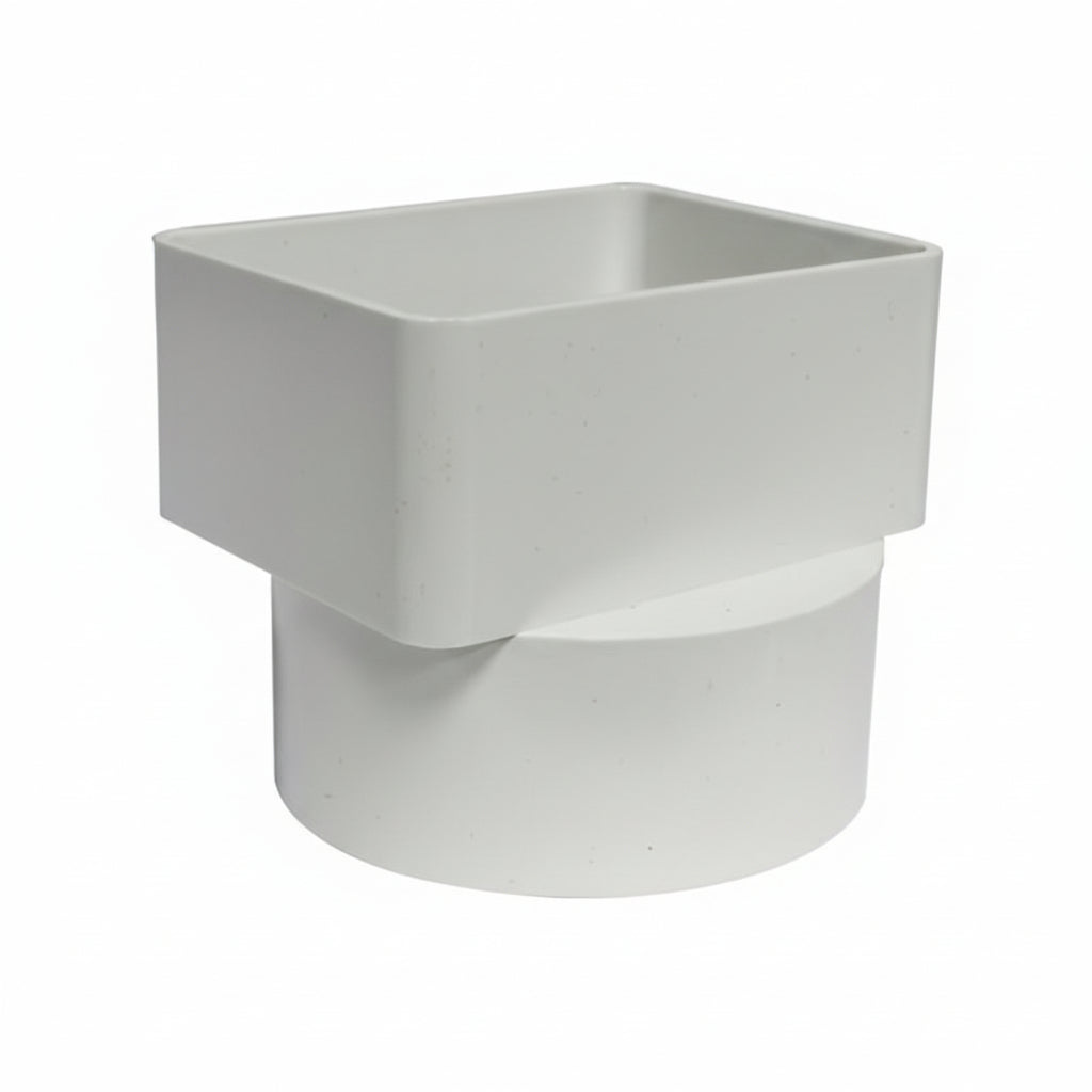 Flush Mount Downspout Adapter 