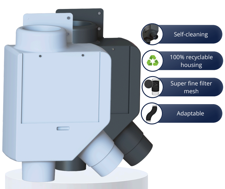 Single Outlet Monjolin Filter (for filtering up to 1200 sq ft)