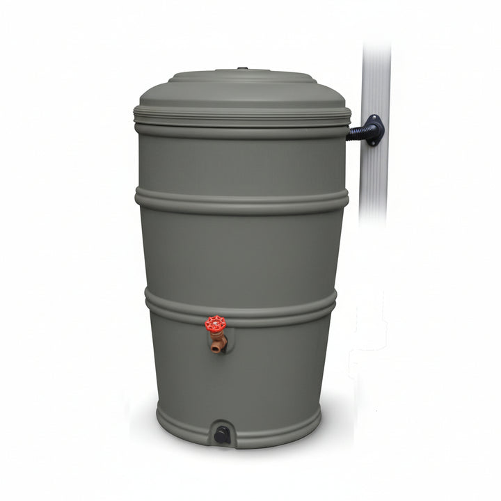 50-Gallon RainStation Rain Barrel (Granite) 