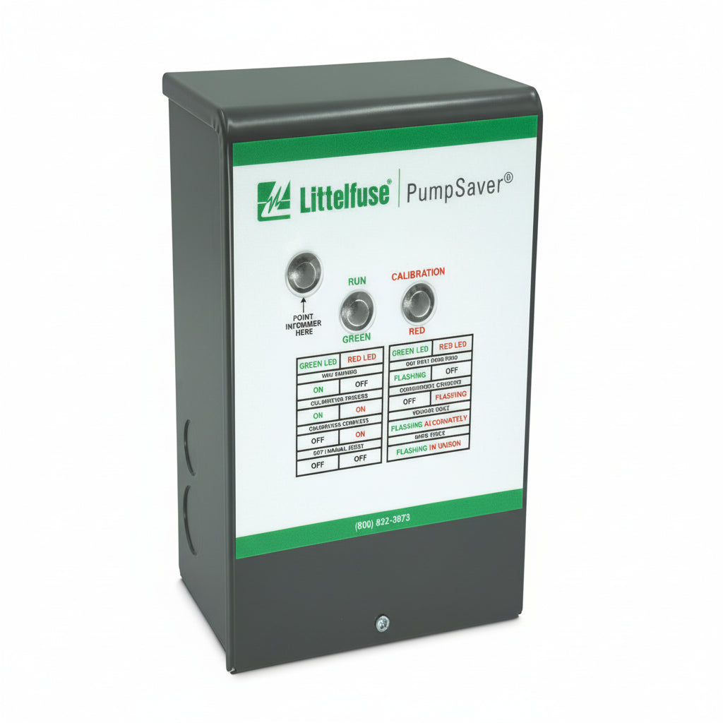 Pump Saver & Over Load Relay with NEMA 3R Enclosure Box (up to 1.5hp) 