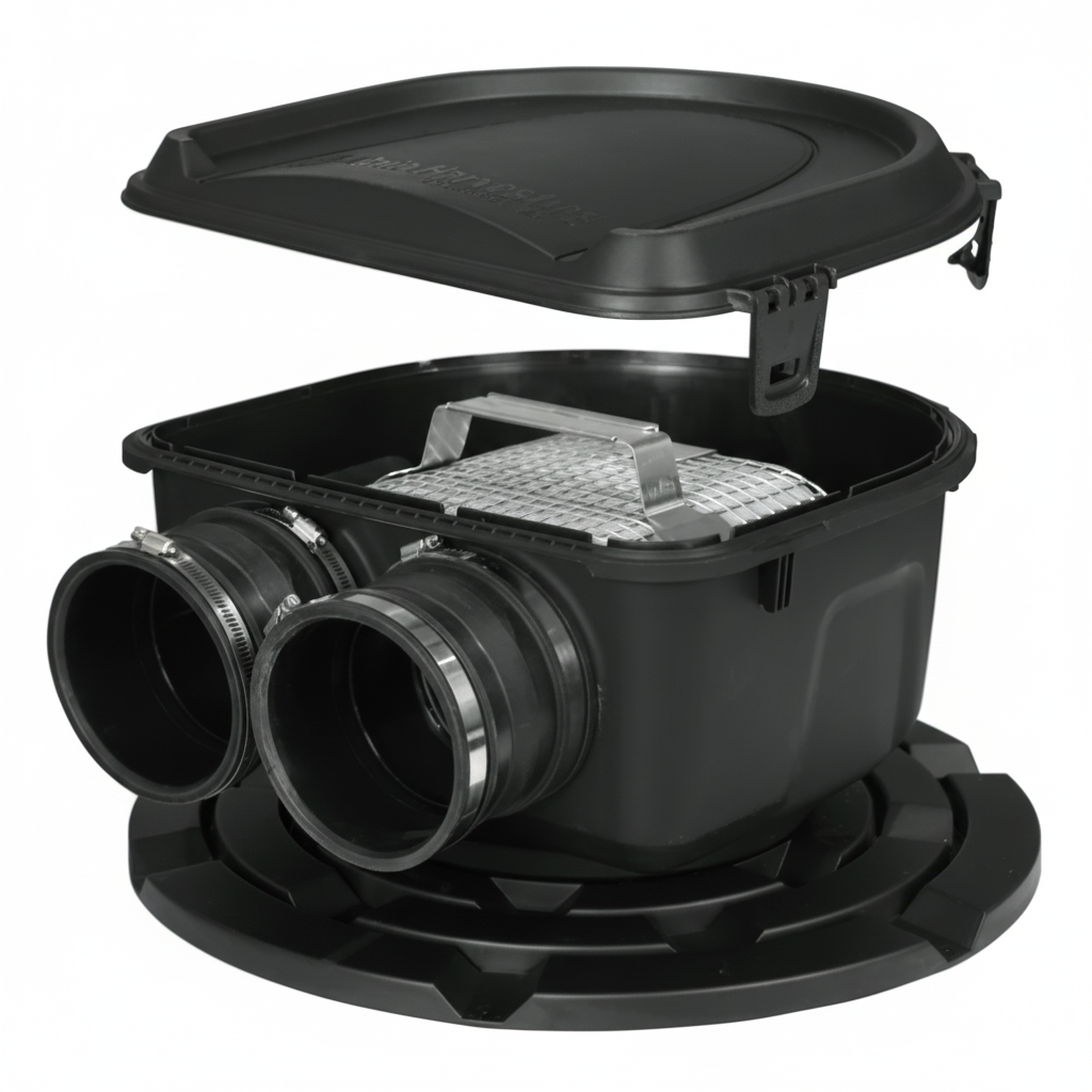 Maelstrom Rainwater Filter with Shark Cage 