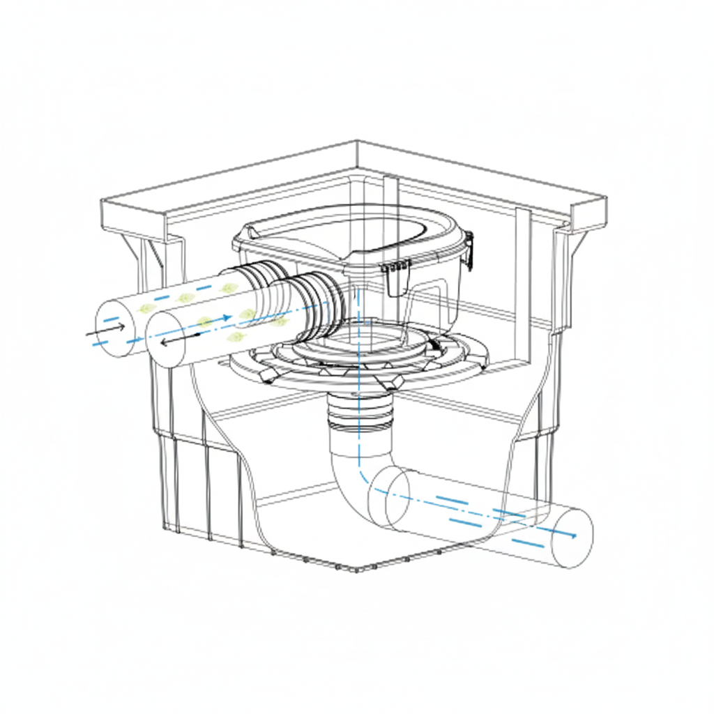 Maelstrom Rainwater Filter with Shark Cage 