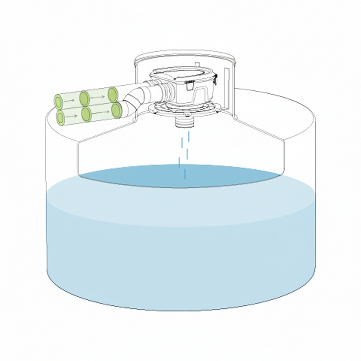 Maelstrom Rainwater Filter with Shark Cage 