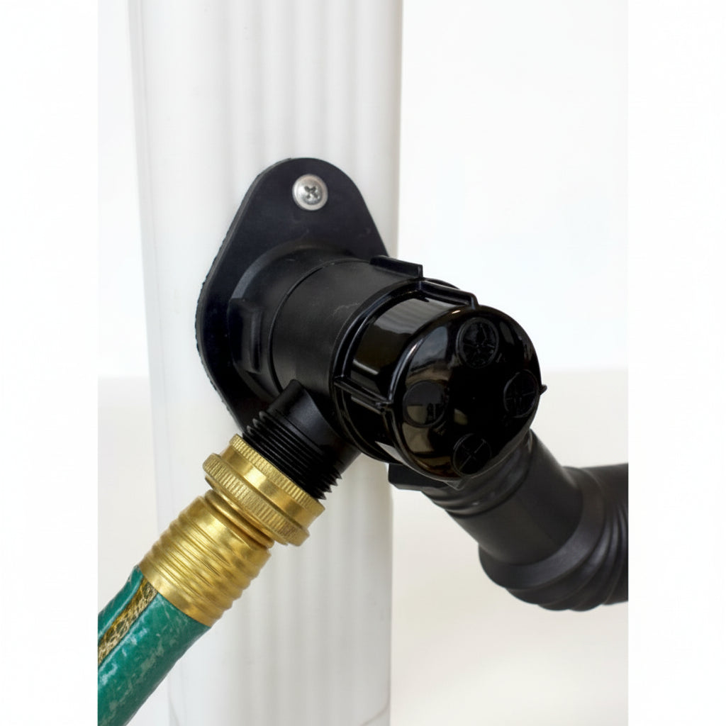 RainRouter Multi-Function Downspout Diverter System 