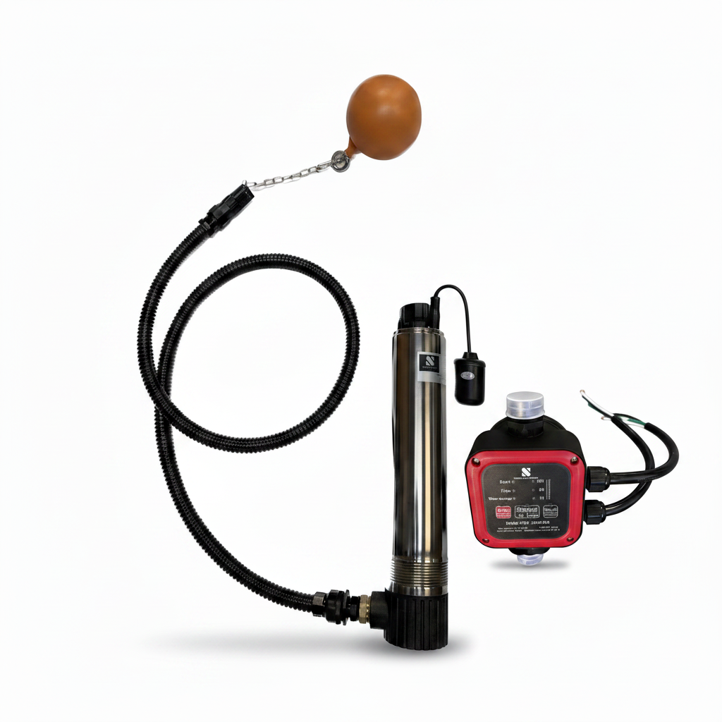 Springer Series 1/2HP Floating Intake Pump with Automatic Pump Controller
