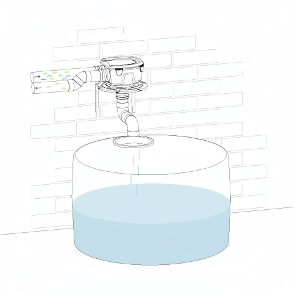 Maelstrom Rainwater Filter with Shark Cage 